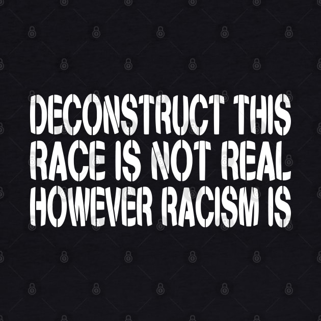 DECONSTRUCT THIS: Race Is Not Real, However Racism Is by Village Values